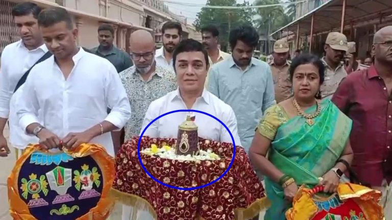 Muslim Bharatanatyam Artist: తిరుచ్చి ఆలయానికి 600 వజ్రాలతో కూడిన కిరీటాన్ని విరాళంగా ఇచ్చిన ముస్లిం కళాకారుడు