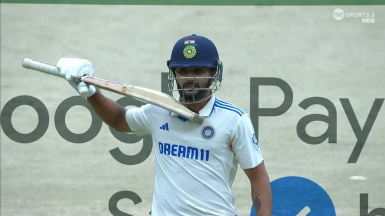 Nitish Kumar Reddy: తగ్గేదేలే.. పుష్ప స్టైల్‌లో నితీష్ కుమార్ రెడ్డి సెలెబ్రేషన్స్ అదుర్స్..