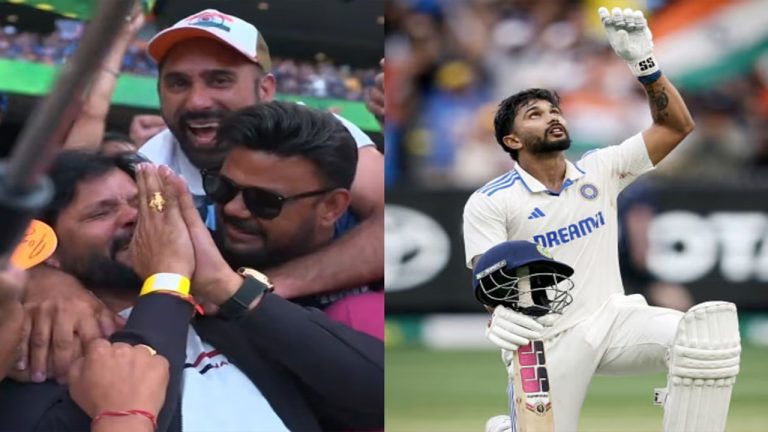 Nitish Kumar Reddy: చాలా టెన్షన్‌కు గురయ్యా.. సెంచరీ తర్వాత నితీష్ రెడ్డి తండ్రి భావోద్వేగం..