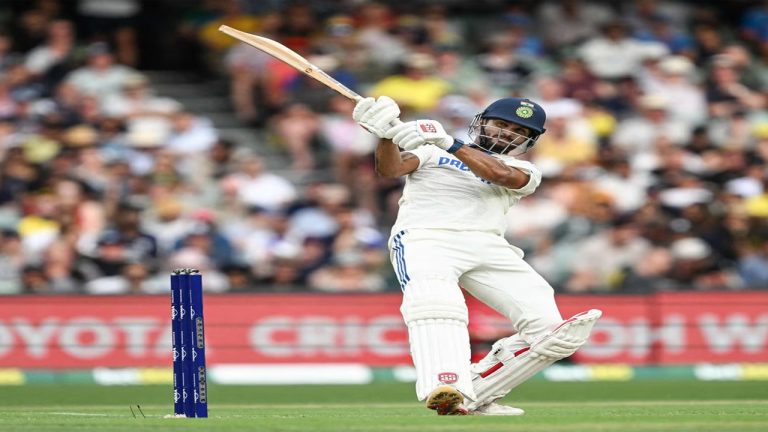 Nitish Kumar Reddy: అబ్బా.. అలా ఎలా రివర్స్ స్కూప్ షాట్ కొట్టావు నితీష్ (వీడియో)