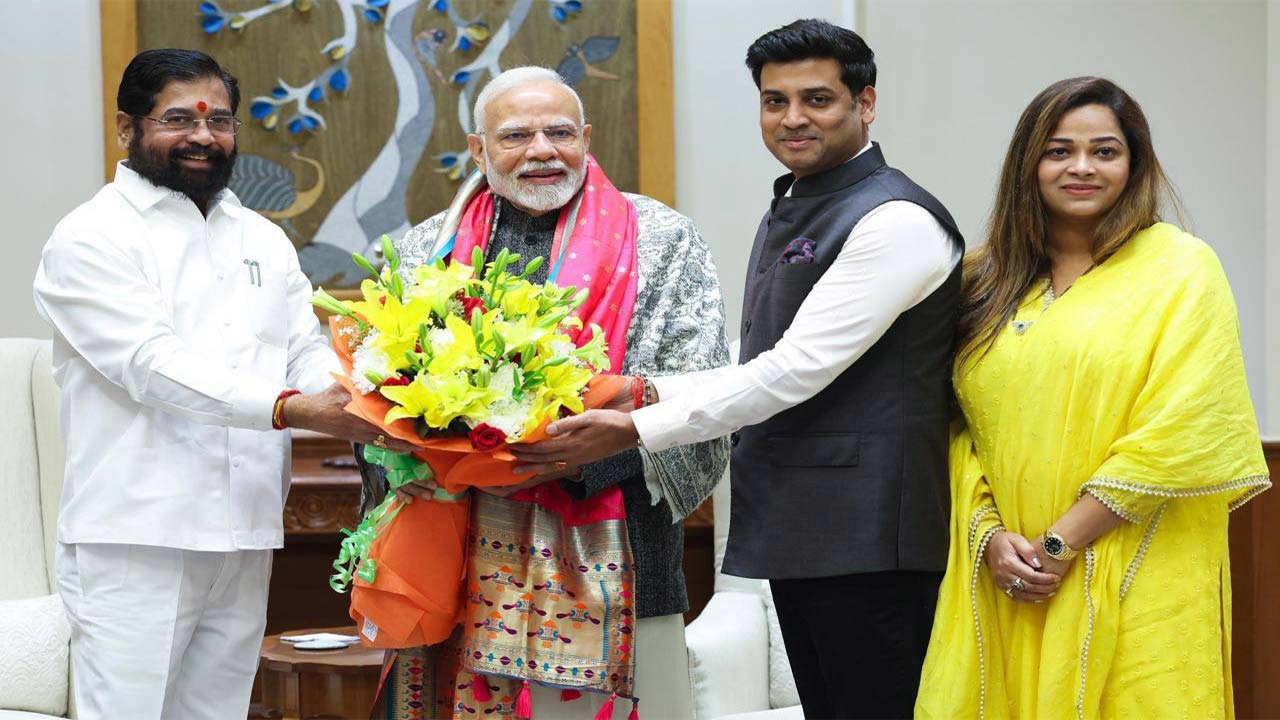 Delhi: ఢిల్లీలో టూర్‌లో షిండే ఫ్యామిలీ.. మోడీ, నడ్డా, అమిత్ షాతో భేటీ