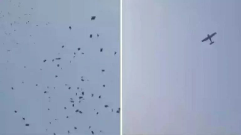 Viral News: ఊహించని గిఫ్ట్‌ ఇచ్చిన మామ.. పెళ్లి కూతురు ఇంటిపై విమానం నుంచి డబ్బుల వర్షం(వీడియో)