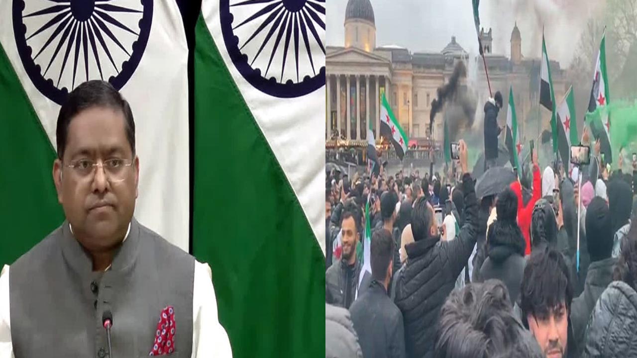 Syria Crisis: సిరియా సంక్షోభంపై స్పందించిన భారత్.. ఏం చెప్పిందంటే..!