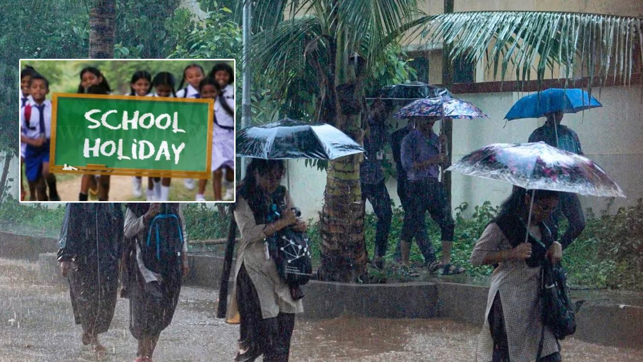 School Holidays: ఏపీలో భారీ వర్షాలు.. ఆ జిల్లాలో స్కూళ్లు, కాలేజీలకు సెలవు