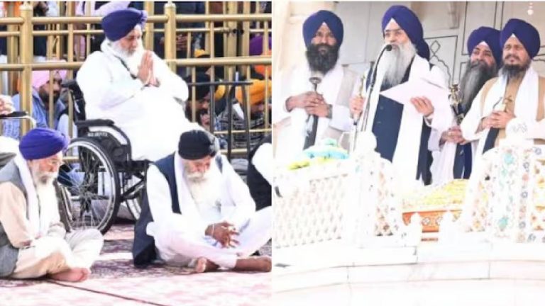 Sukhbir Badal: “టాయ్‌లెట్స్, కిచెన్ శుభ్రం చేయాలి”.. మాజీ సీఎంకు సిక్కు ప్యానెల్ శిక్ష..