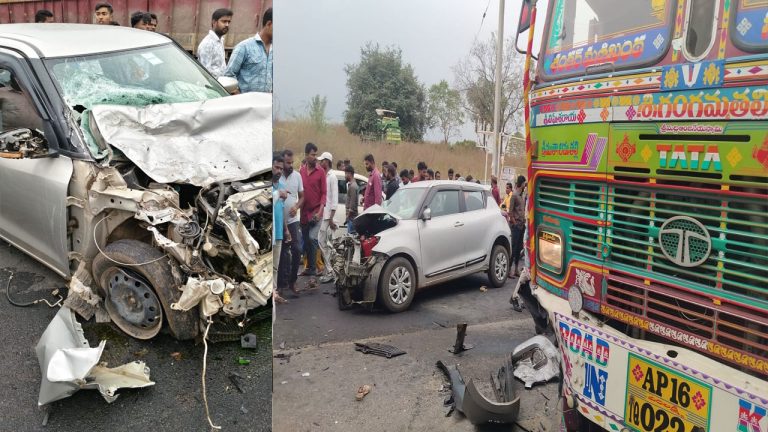 Vikarabad: తాండూరులో ఘోర రోడ్డు ప్రమాదం.. ఐదుగురికి తీవ్ర గాయాలు, ఒకరి పరిస్థితి విషమం