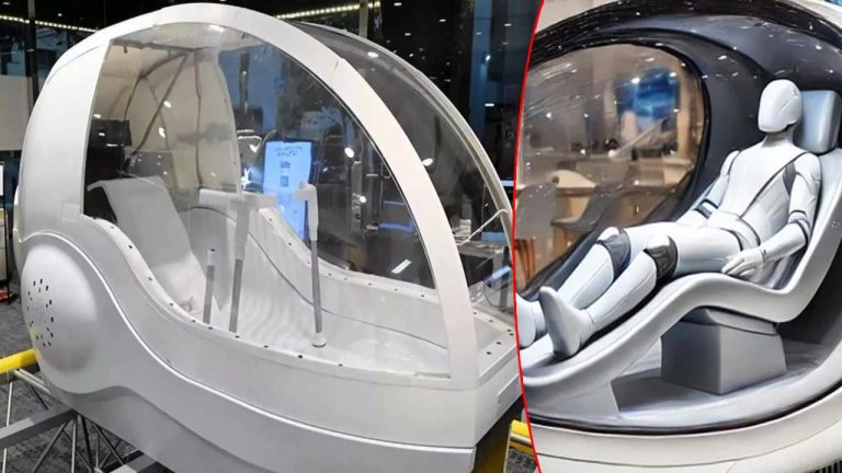 Human Washing Machine: ఓరి దేవుడా మనుషులకు స్నానం చేయించే మెషీన్లు కూడా వచ్చేశాయ్..