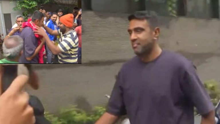 Ravichandran Ashwin In India: చెన్నై చేరుకున్న అశ్విన్.. భారీగా స్వాగతం పలికిన అభిమానులు
