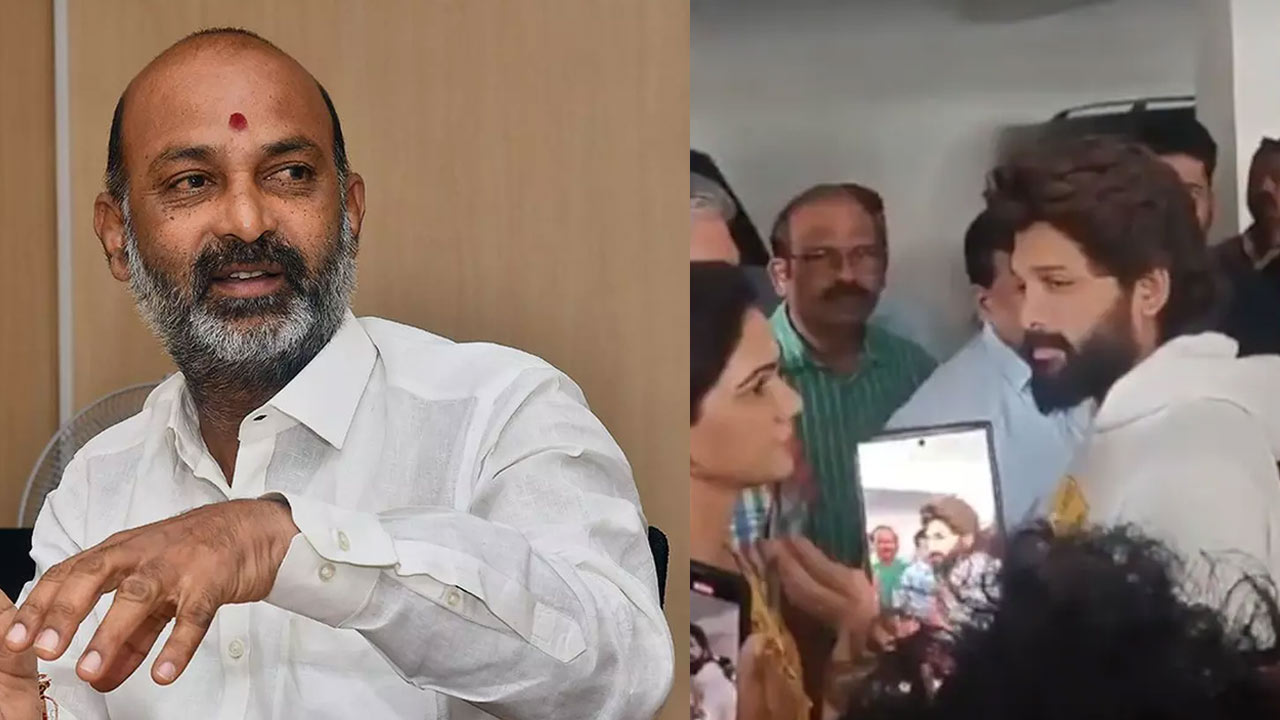 Bandi Sanjay : అల్లు అర్జున్‌ అరెస్ట్‌పై స్పందించిన బండి సంజయ్‌