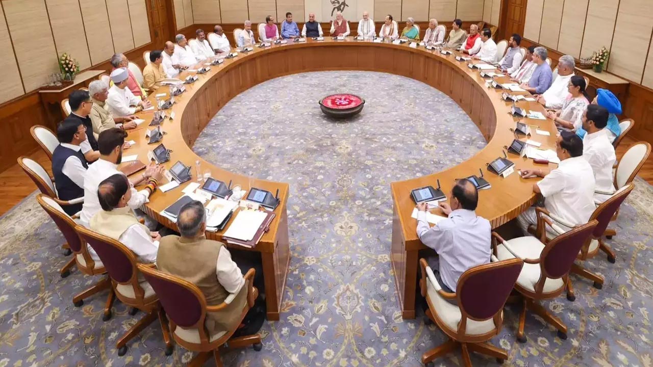 Union Cabinet: నేడు కేంద్ర కేబినెట్ భేటీ.. ప్రభుత్వ అధికారిక కార్యక్రమాలు రద్దు..