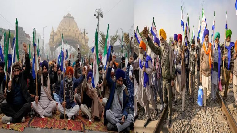 Punjab Bandh: పంజాబ్‌లో ఉద్రిక్తతలకు దారి తీసిన రైతుల బంద్.. 163 ట్రైన్స్ రద్దు..!