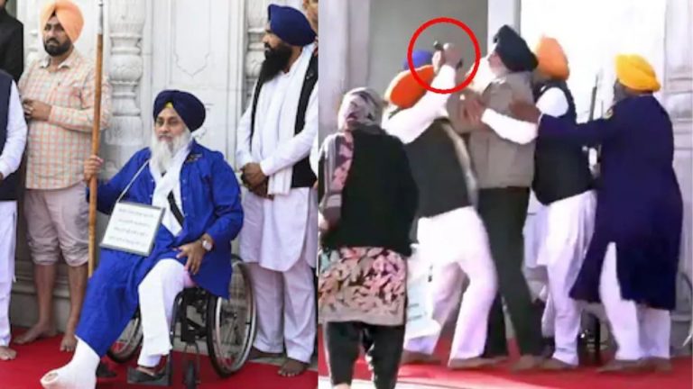 Firing At Golden Temple premises: స్వర్ణ దేవాలయంలో కాల్పులు.. తృటిలో తప్పించుకున్న నేత