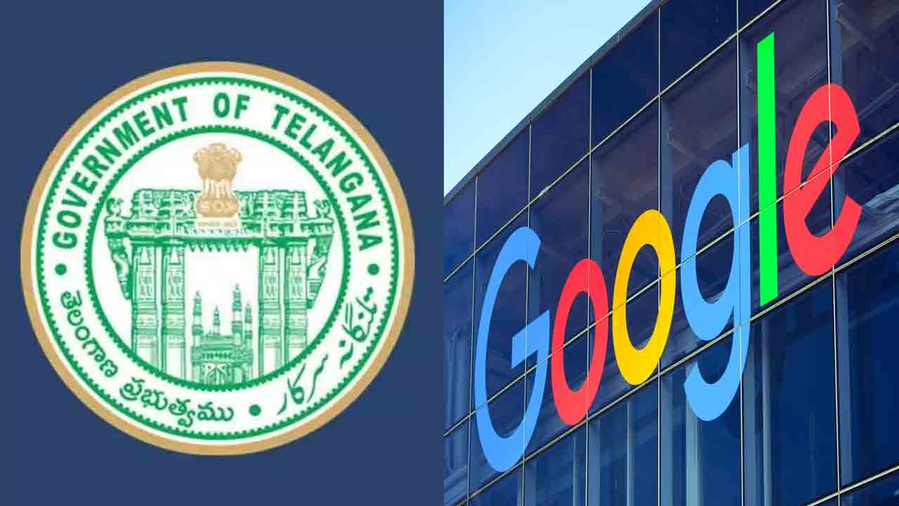 Google- Telangana: గూగుల్ కంపెనీతో తెలంగాణ ప్రభుత్వం కీలక ఒప్పందం..