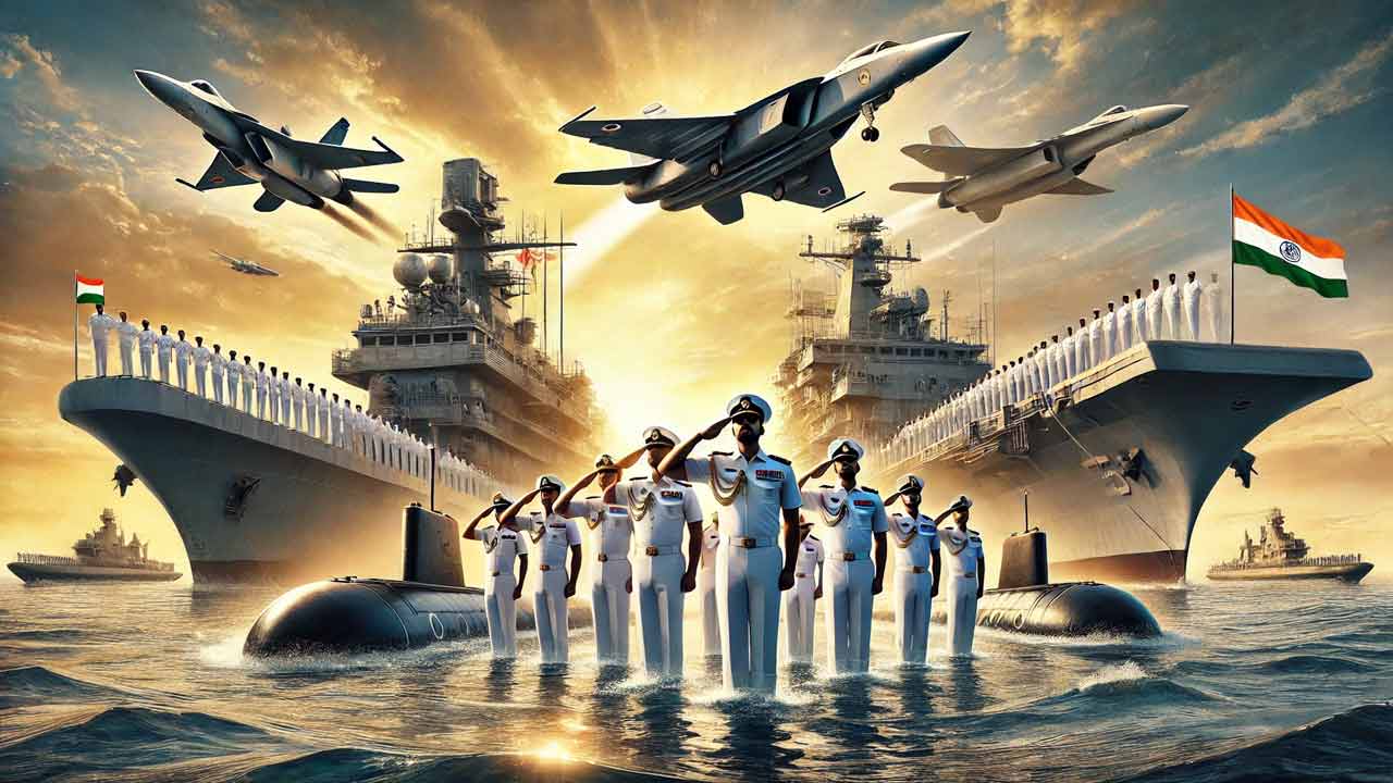 Indian Navy Day : భారతదేశం, చైనా లేదా అమెరికా, ఏ దేశానికి చెందిన నౌకాదళం అత్యంత శక్తివంతమైనది.?