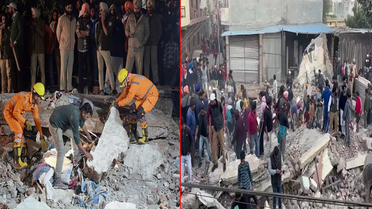 Mohali Building Collapse: పంజాబ్‌లో కుప్పుకూలిన మూడంతస్తుల భవనం.. 15 గంటలకు రెస్క్యూ ఆపరేషన్