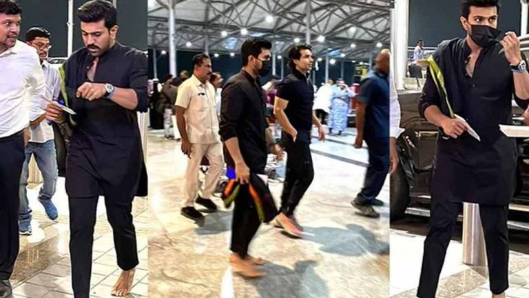 Ram Charan: అమెరికాలో రామ్ చరణ్ అయ్యప్ప దీక్ష విరమణ