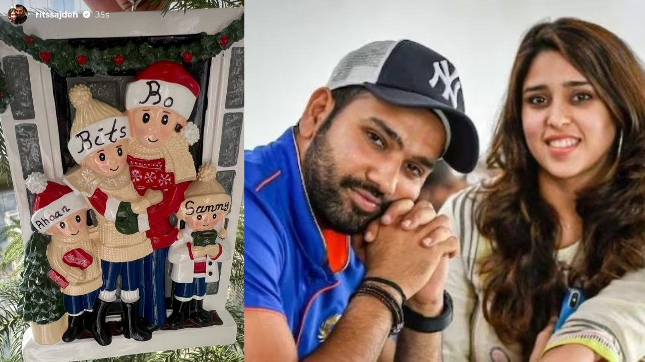 Rohith Sharma Son Name: ఇంట్రెస్టింగ్ పోస్ట్ చేస్తూ కొడుకు పేరును చెప్పేసిన రితికా సజ్దే..