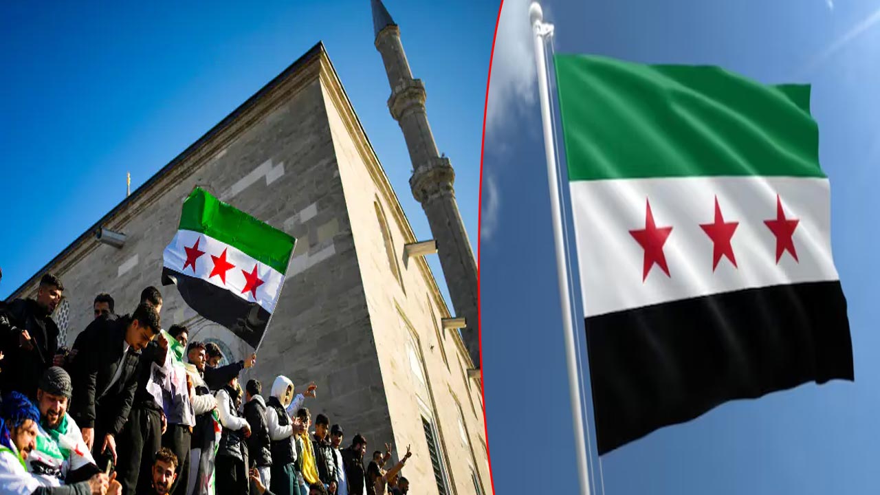 Syrian Rebel Flag: భారత్⁬లోని సిరియన్ ఎంబసీలో కొత్త తిరుగుబాటు జెండా ఆవిష్కరణ