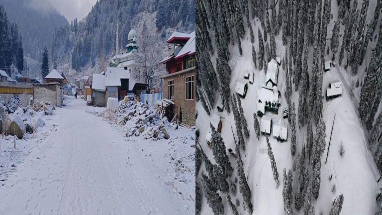 Snowfall: జమ్ముకశ్మీర్‌లో భారీగా మంచు వర్షం.. ఆస్వాదిస్తున్న పర్యాటకులు