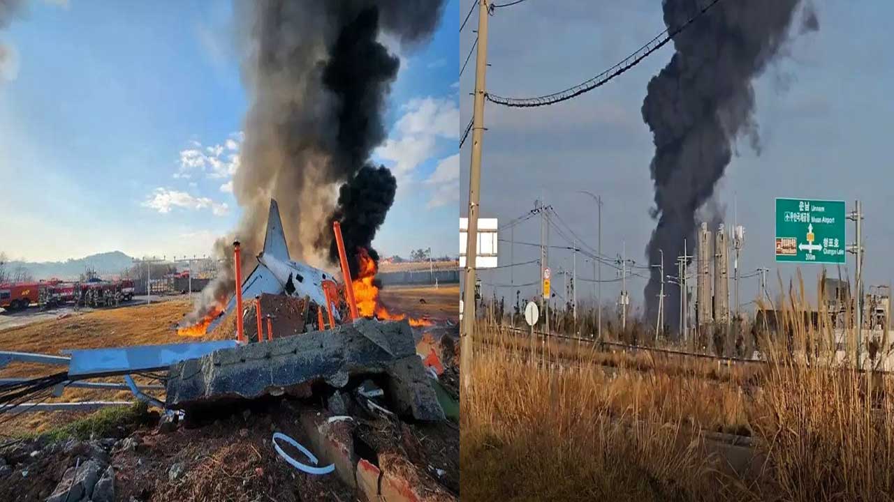 South Korea: సౌత్ కొరియాలో ఘోర విమాన ప్రమాదం.. 28 మంది మృతి