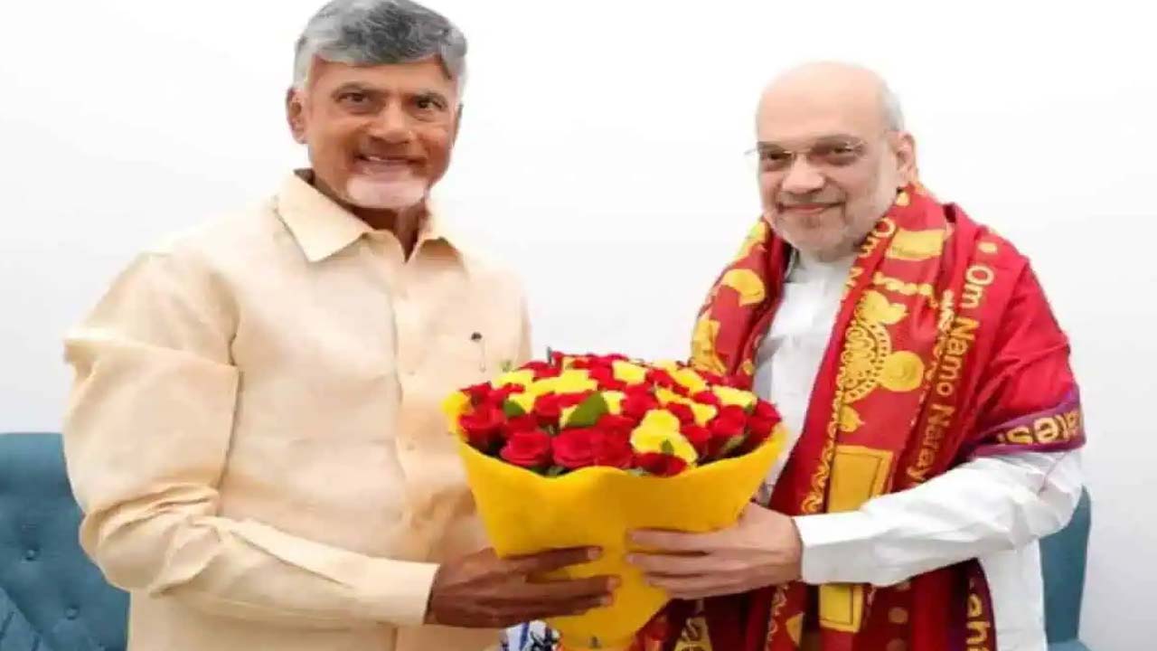 Amit Shah: రేపు ఏపీలో అమిత్ షా టూర్.. చంద్రబాబు ఇంట్లో విందుకు హాజరు