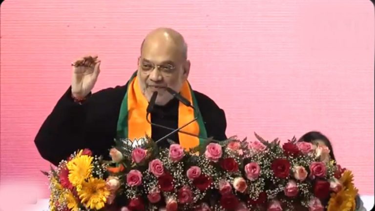 Amit Shah: ఫిబ్రవరి 5న ఢిల్లీలో ఆప్ విపత్తు పోతుంది