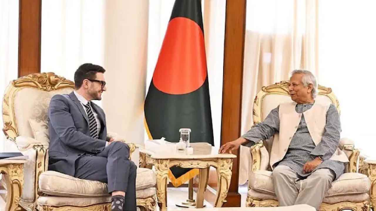 Bangladesh: బంగ్లాకు నిధులు ఆపేసిన ట్రంప్.. మహ్మద్ యూనస్‌తో ‘‘జార్జ్ సోరోస్’’ కుమారుడు భేటీ..