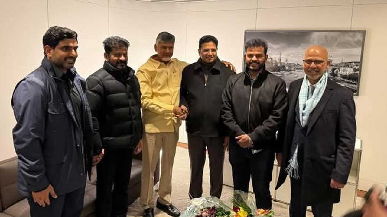 World Economic Forum : దావోస్‌లో తెలుగు రాష్ట్రాల సీఎంలు.. రాష్ట్రాలకు పెట్టుబడులే లక్ష్యంగా..