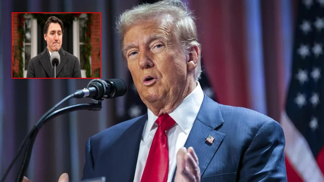 Donald Trump: అమెరికాలో కెనడాను విలీనం.. ట్రూడో రాజీనామా తర్వాత ట్రంప్ కామెంట్స్..!