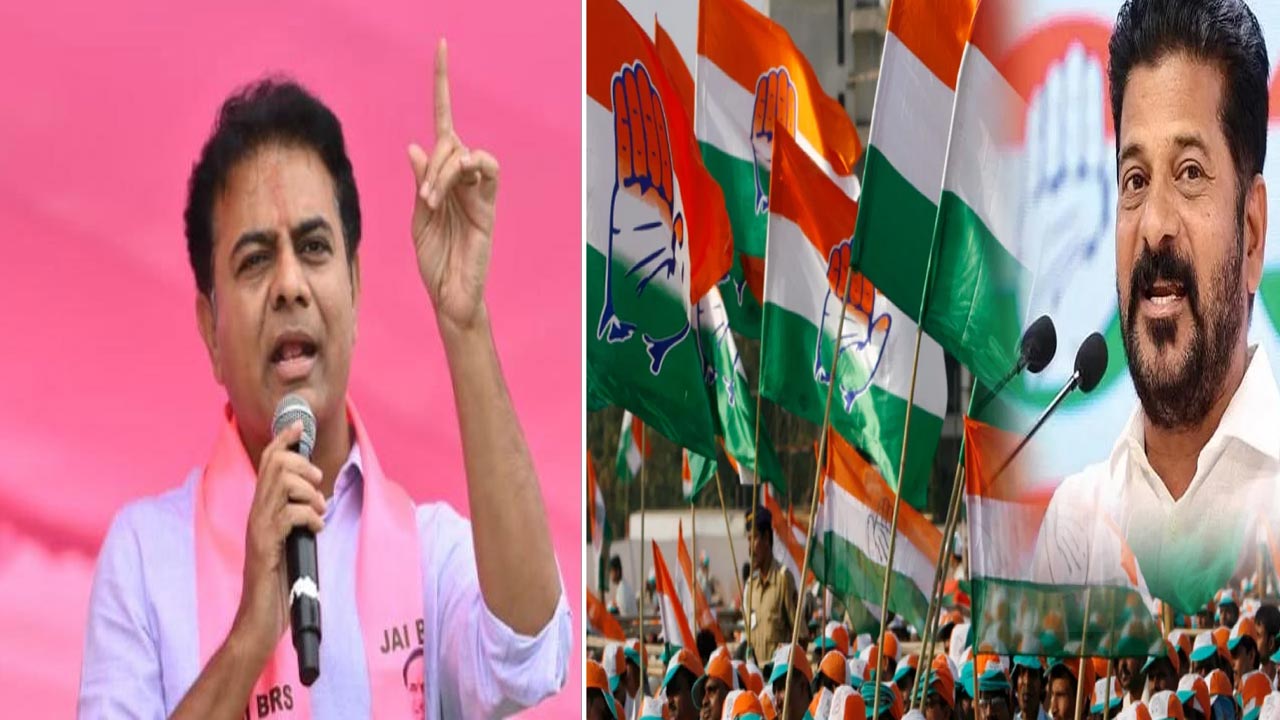 Congress: కేటీఆర్‌పై తీవ్ర స్థాయిలో ధ్వజమెత్తిన కాంగ్రెస్ నేతలు..