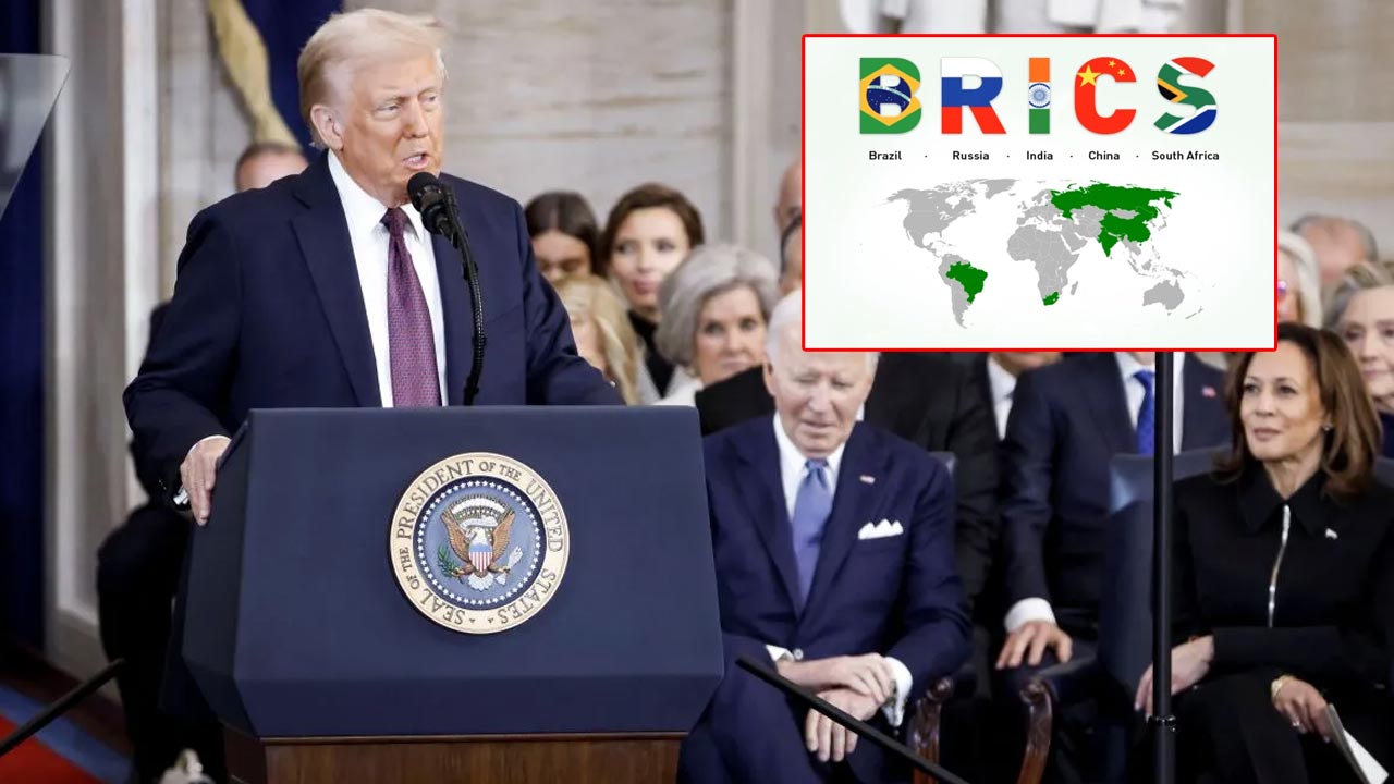 America: బ్రిక్స్ దేశాలపై 100 శాతం పన్నులు విధిస్తామని ట్రంప్ హెచ్చరిక!