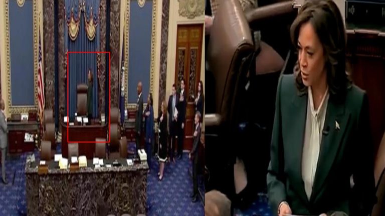 Kamala Harris: ప్రతిజ్ఞ చేస్తూ తడబడిన కమలా హారిస్‌.. నెట్టింట తీవ్ర విమర్శలు