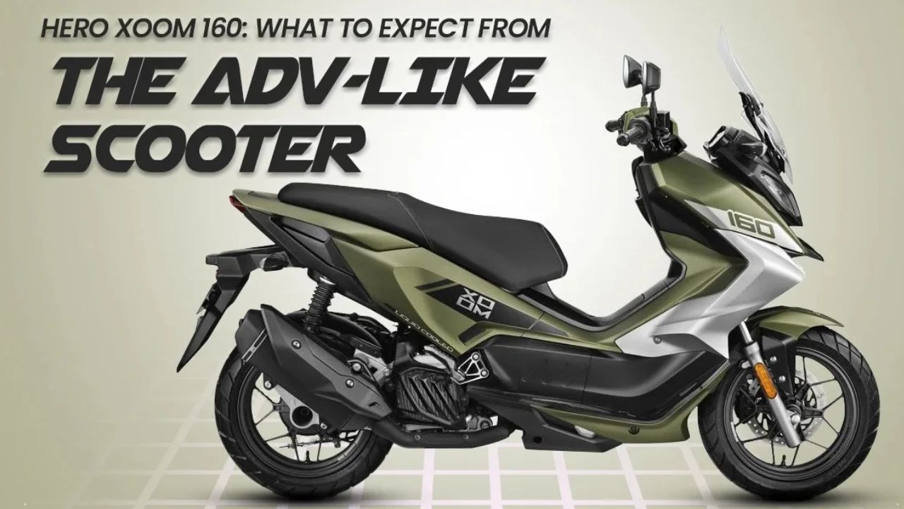 Hero Xoom 160: అత్యాధునిక ఫీచర్లతో స్టైలిష్ స్కూటర్‭ను తీసుకొచ్చిన హీరో మోటోకార్ప్