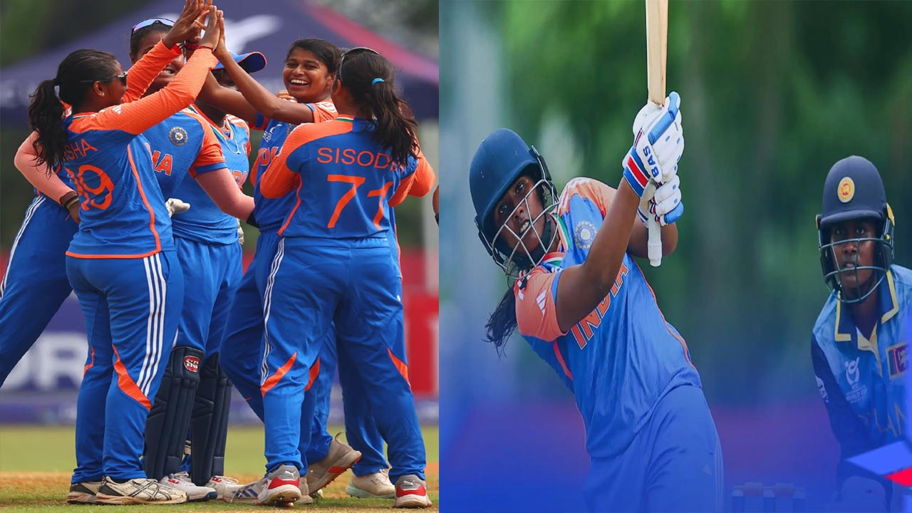 ICC Women U-19: శ్రీలంకపై భారత్ విక్టరీ.. సూపర్ సిక్స్‌లోకి ఎంట్రీ
