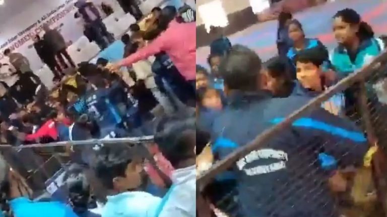 Inter University Games: మహిళా కబడ్డీ ఆటగాళ్లపై దాడి