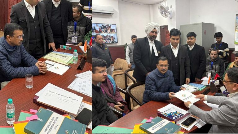 Kejriwal: న్యూఢిల్లీ అభ్యర్థిగా కేజ్రీవాల్ నామినేషన్ దాఖలు