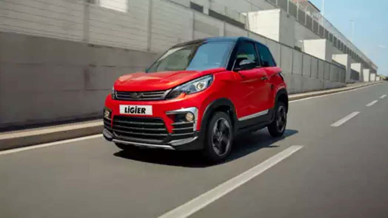 Ligier Mini EV: రూ. లక్ష ధరతో ఎలక్ట్రిక్ కారు.. సింగిల్ ఛార్జ్‌తో 192KM రేంజ్!