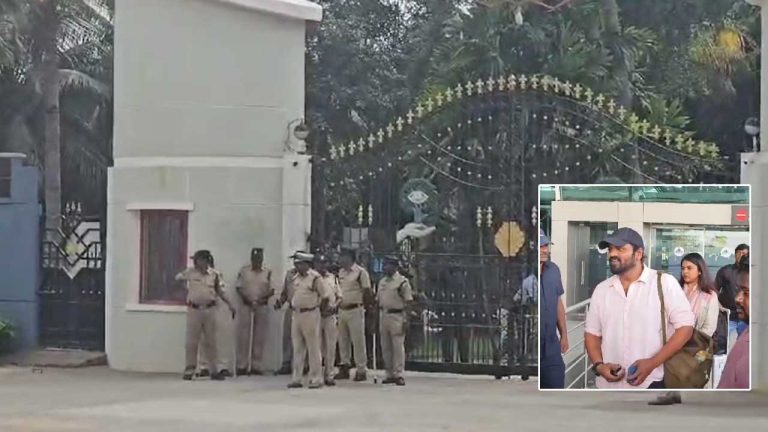 Mohan Babu University: మోహన్‌బాబు యూనివర్సిటీ దగ్గర భారీ భద్రత..