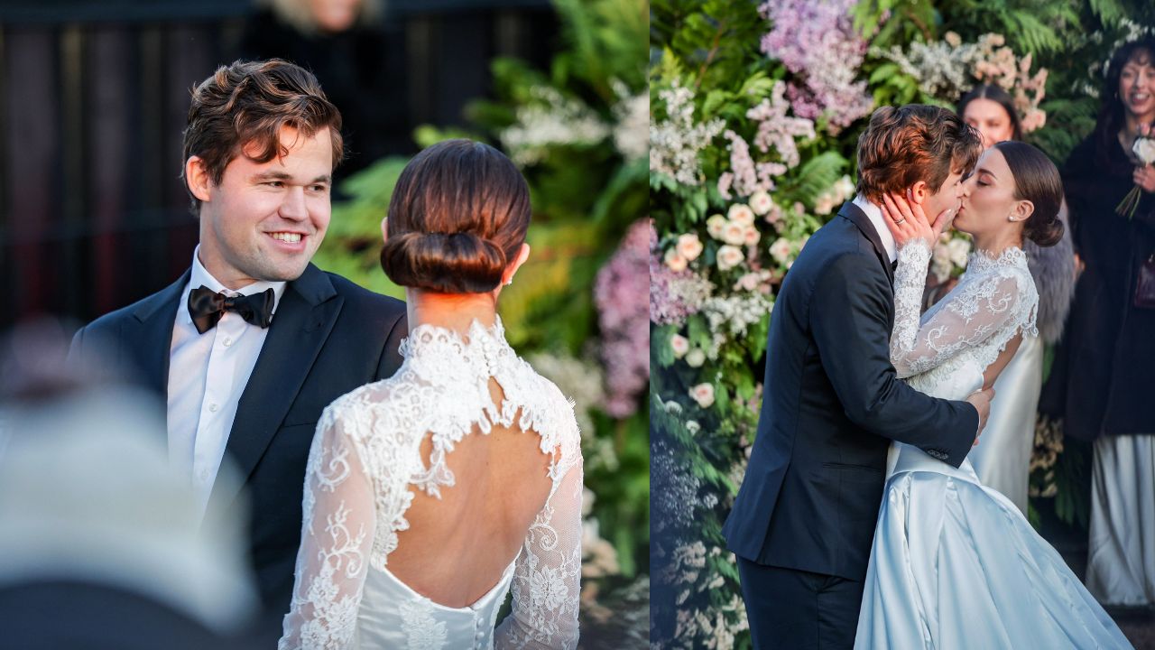 Magnus Carlsen Marriage Pic