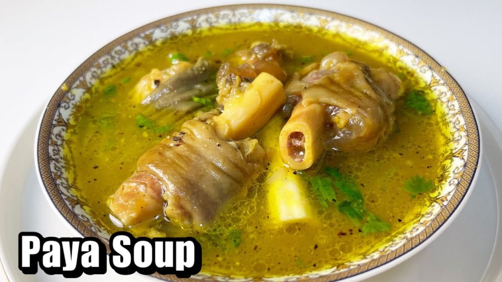 Mutton Paya Soup