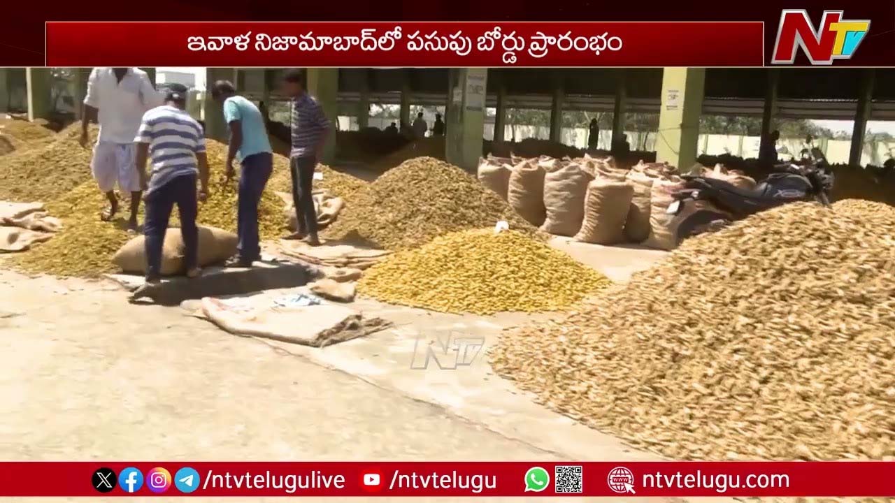 National Turmeric Board : నేడు జాతీయ పసుపు బోర్డు ప్రారంభం.. నిజామాబాద్‌ వేదికగా కార్యకలాపాలు..