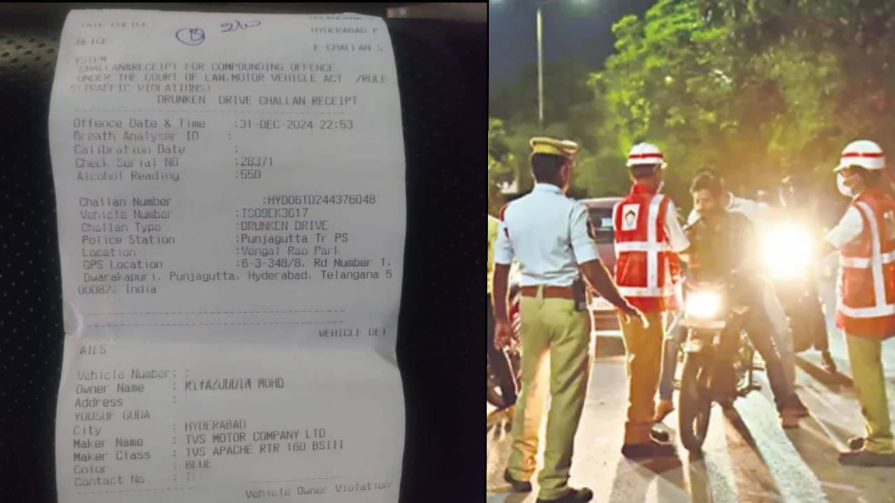 Drunk Man: ఎంత తాగావ్ రా నాయనా..?  డ్రంక్ అండ్ డ్రైవ్ టెస్టులో ఏకంగా 550 పాయింట్లు అవాక్కయిన పోలీసులు