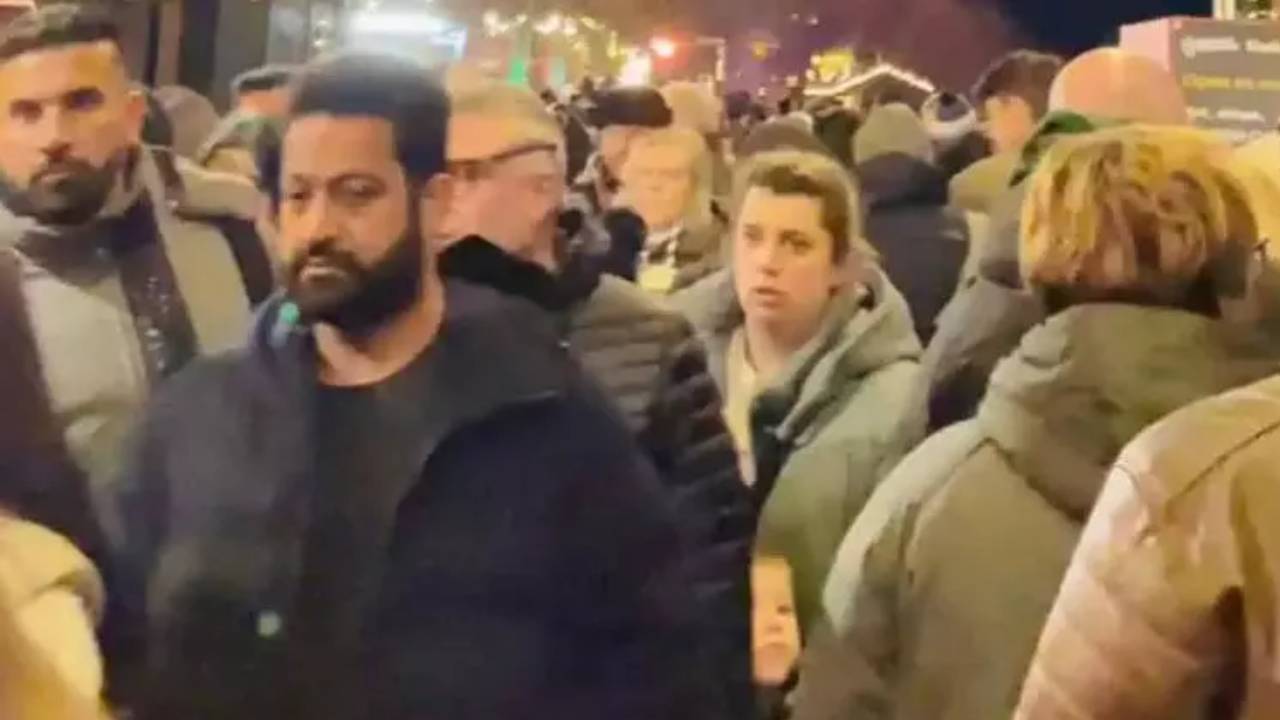 NTR : స్కాట్లాండ్‌లో సామాన్యుడిగా వీధుల్లో తిరుగుతున్న ఎన్టీఆర్.. వీడియో వైరల్