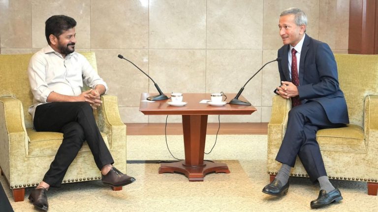 Revanth Reddy: సింగపూర్‌ విదేశాంగ మంత్రితో సీఎం రేవంత్‌ భేటీ!