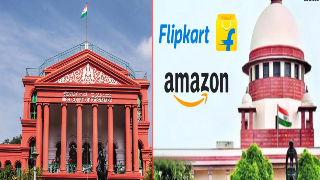 Supreme Court: అమెజాన్‌, ఫ్లిప్‌కార్ట్ కేసులు క‌ర్ణాటక హైకోర్టుకు బ‌దిలీ..