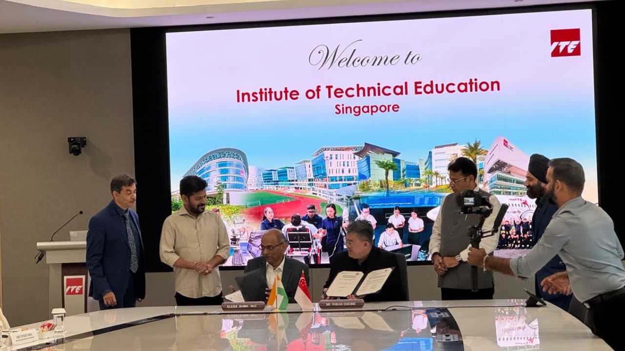Skill University: సింగపూర్‌లో సీఎం రేవంత్ పర్యటన.. ఐటీఈతో యంగ్‌ ఇండియా స్కిల్‌ యూనివర్సిటీ ఒప్పందం!