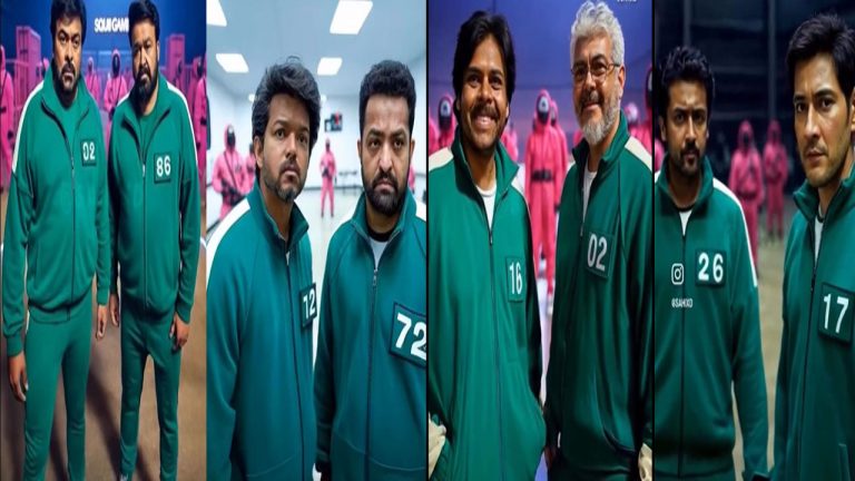 Squid Game Viral Video: ‘స్క్విడ్‌గేమ్‌’లో టాలీవుడ్ స్టార్ హీరోలు.. వీడియో వైరల్