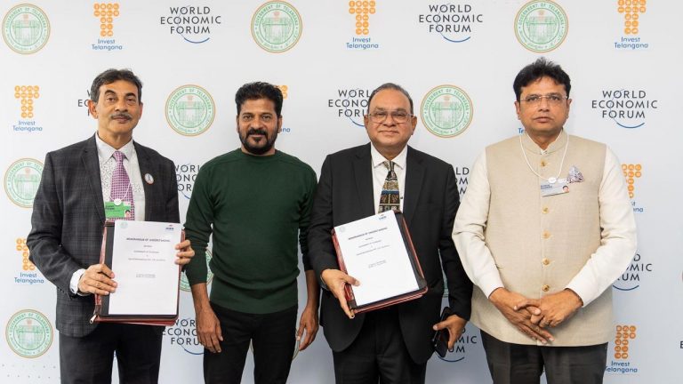 Davos: తెలంగాణ ప్రభుత్వంతో మరో ఒప్పందం.. జేఎస్‌డబ్ల్యూ భారీ పెట్టుబడులు