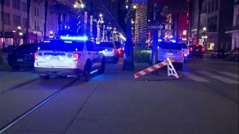 USA: న్యూ ఇయర్ వేడుకలపైకి దూసుకెళ్లిన కార్, కాల్పులు.. 10 మందికి పైగా మృతి..!