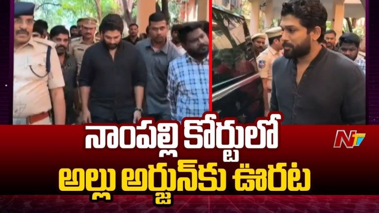 AlluArjun : నాంపల్లి కోర్టులో హీరో అల్లు అర్జున్ కు ఊరట..